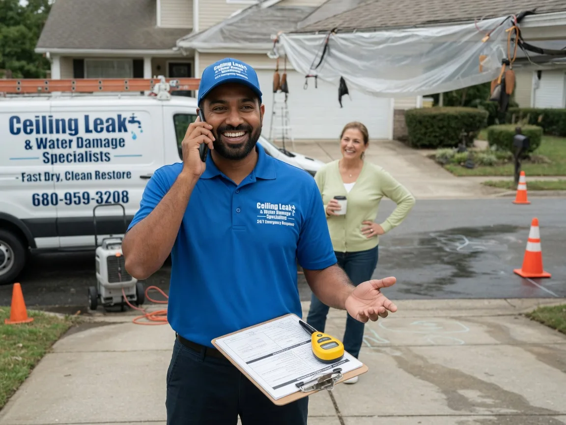 Ceiling Leak Cleanup Naranjito, PR FAQs